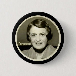 Badge Rond 5 Cm Ayn Rand