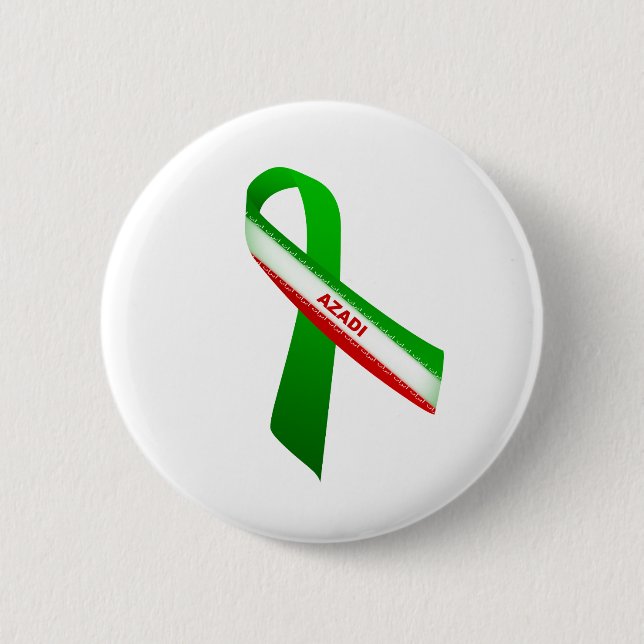 Badge Rond 5 Cm Azadi (Devant)