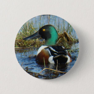 Badge Rond 5 Cm B25 Raquette nord