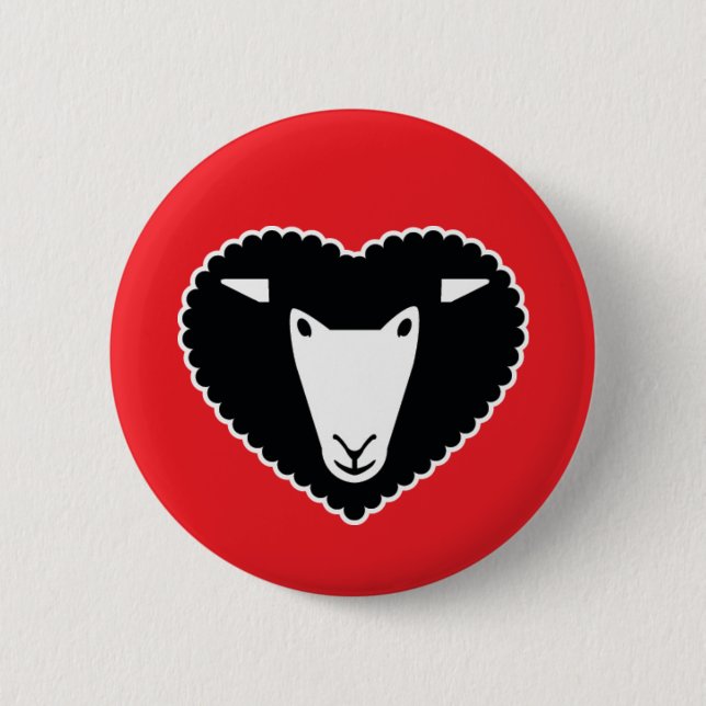 BADGE ROND 5 CM BAAAHS (Devant)