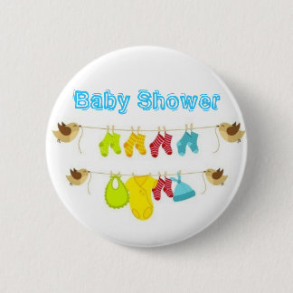 Badge Rond 5 Cm Baby shower