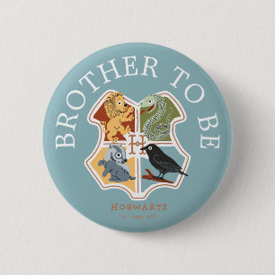 Badge Rond 5 Cm Baby Shower Harry Potter   Futur Frère