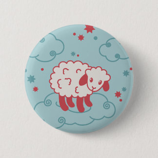 Badge Rond 5 Cm babysheep