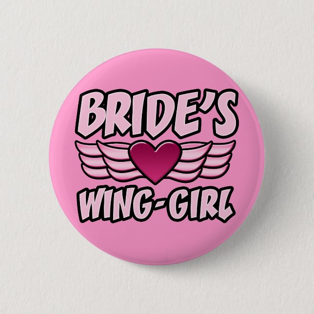 Badge Rond 5 Cm Bachelorette de la mariée (Devant)