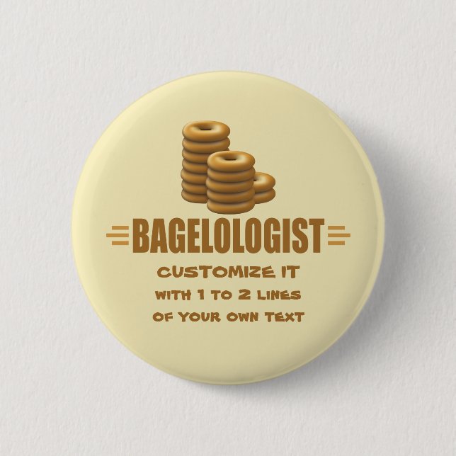 Badge Rond 5 Cm Bagages amusants (Devant)