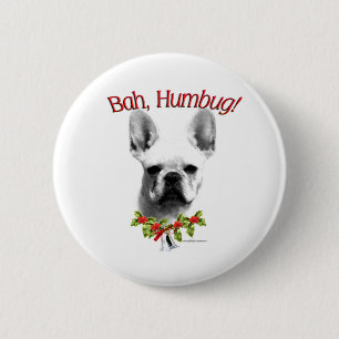 Badge Rond 5 Cm Bah Humbug - Bouton