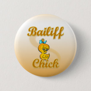 Badge Rond 5 Cm Bailiff Chick