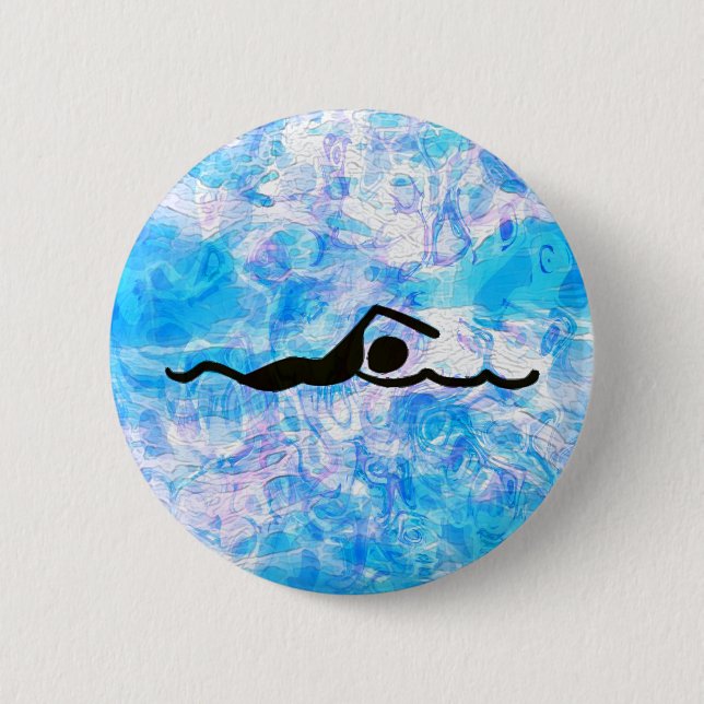 BADGE ROND 5 CM BAIN (Devant)