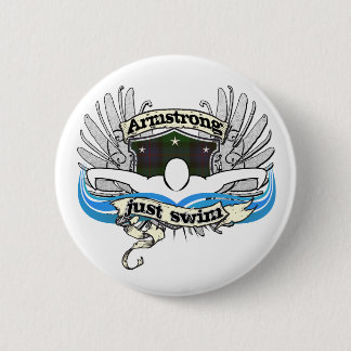 Badge Rond 5 Cm Bain d'Armstrong juste