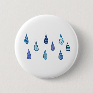Badge Rond 5 Cm Baisses de pluie