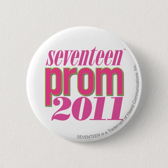 Badge Rond 5 Cm Bal d'étudiants 2011 - Lt Pink (Devant)