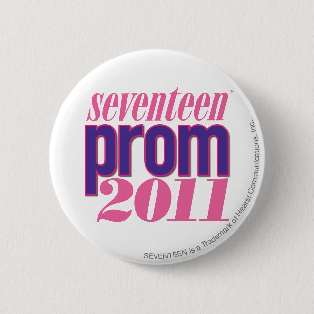 Badge Rond 5 Cm Bal d'étudiants 2011 - Pourpre (Devant)