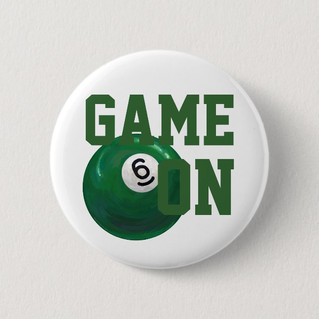 Badge Rond 5 Cm Balle 6 (Devant)