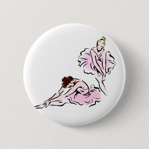 Badge Rond 5 Cm Ballerinas