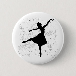 Badge Rond 5 Cm Ballerine
