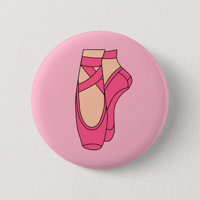 Badge Rond 5 Cm Ballet (Devant)