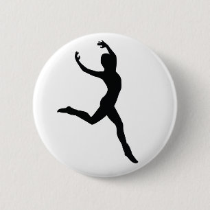 Badge Rond 5 Cm Ballet