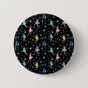 Badge Rond 5 Cm Ballet - Ballerina Dancer Shoes Button