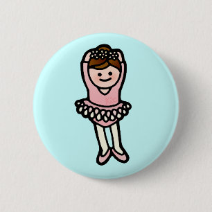 Badge Rond 5 Cm ballet butututon.