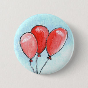 Badge Rond 5 Cm ballons gonflables