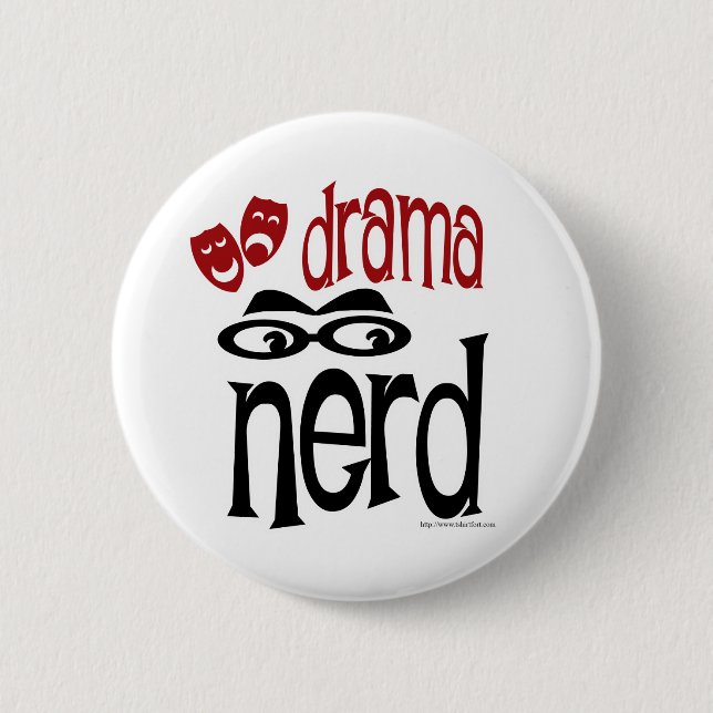 Badge Rond 5 Cm Ballot de drame (Devant)