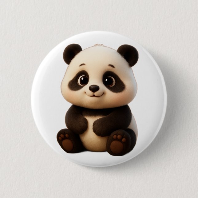 Badge Rond 5 Cm - "Bamboo Baby" – (Devant)