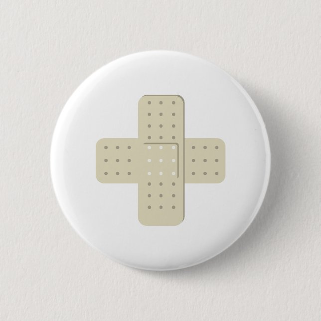 Badge Rond 5 Cm Bandaid (Devant)