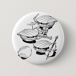 Badge Rond 5 Cm Bande de feston
