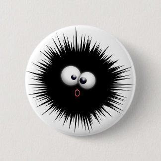 Badge Rond 5 Cm Bande dessinée de floc d'encre
