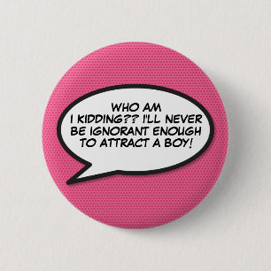 Badge Rond 5 Cm Bande dessinée Pop Art Discours bulle