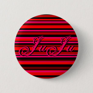 Badge Rond 5 Cm Bande florissante