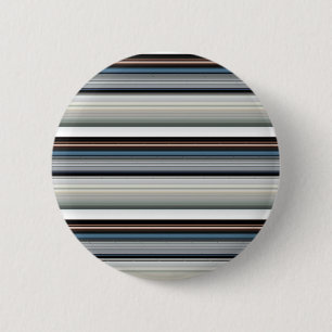 Badge Rond 5 Cm Bandes blanches gris mignonnes