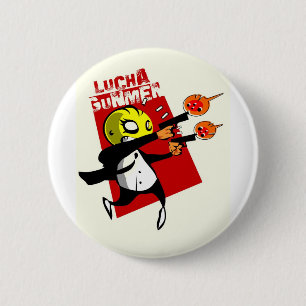 Badge Rond 5 Cm Bandits armés de Lucha