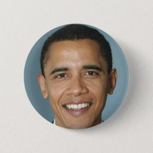 Badge Rond 5 Cm Barack Obama