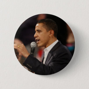Badge Rond 5 Cm Barack Obama