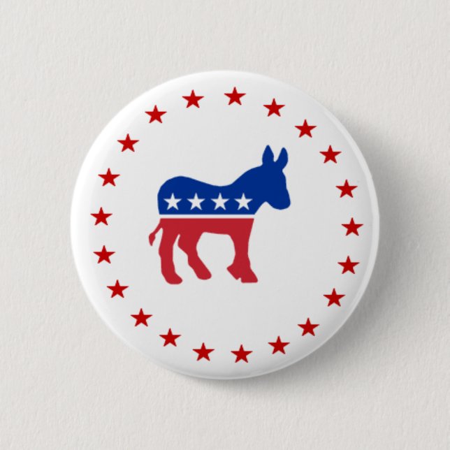 Badge Rond 5 Cm Barack Obama (Devant)
