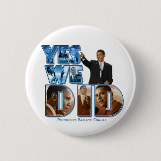 Badge Rond 5 Cm Barack Obama