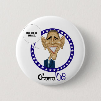 Badge Rond 5 Cm BARACK Obama'08