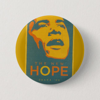 Badge Rond 5 Cm Barack Obama le nouvel espoir