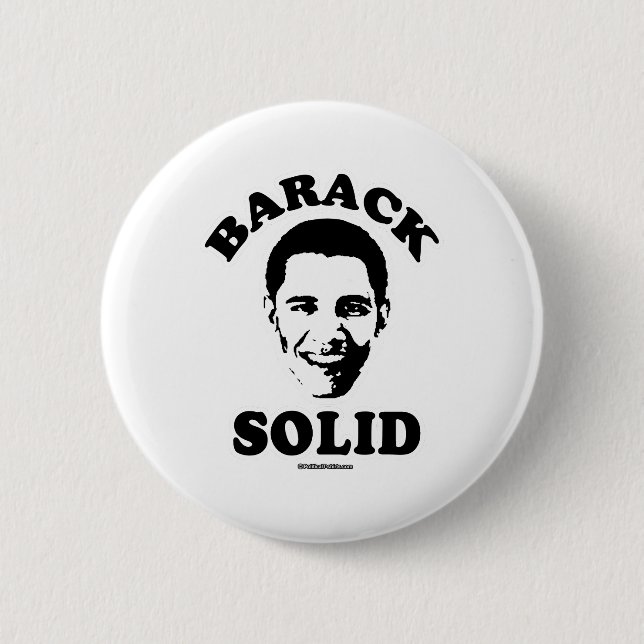 BADGE ROND 5 CM BARACK SOLID (Devant)