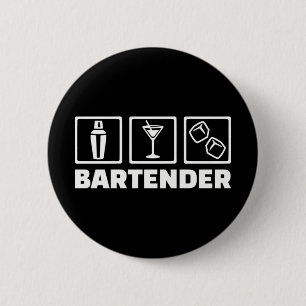 Badge Rond 5 Cm Barre