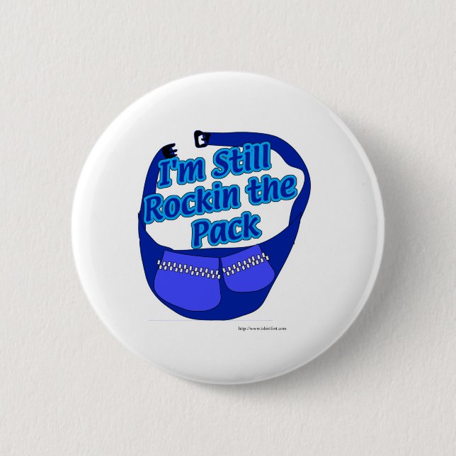 Badge Rond 5 Cm Basculez ce paquet ! (Devant)