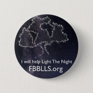 Badge Rond 5 Cm Base au delà de lumière de croyance le ciel