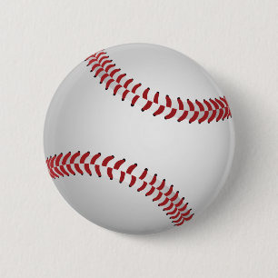 Badge Rond 5 Cm base-ball