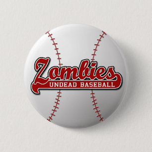 Badge Rond 5 Cm Base-ball de vampires de ZOMBIS - bouton