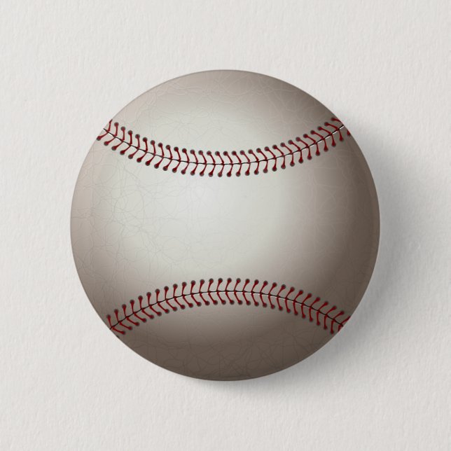 Badge Rond 5 Cm Baseball (Devant)