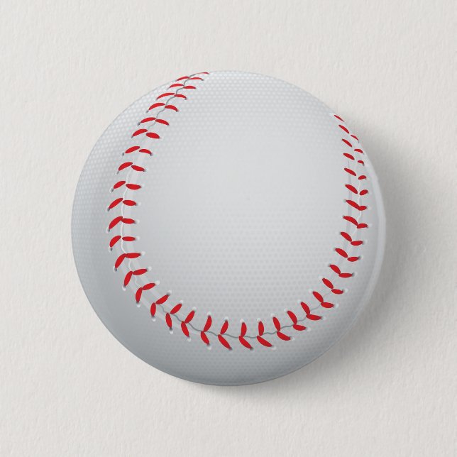 Badge Rond 5 Cm Baseball (Devant)
