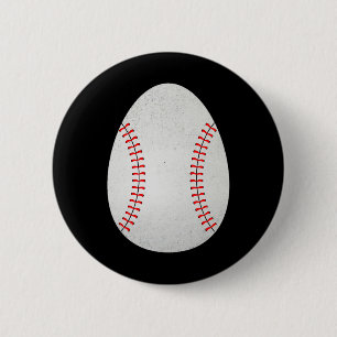 Badge Rond 5 Cm Baseball des oeufs de Pâques Garçons de Pâques