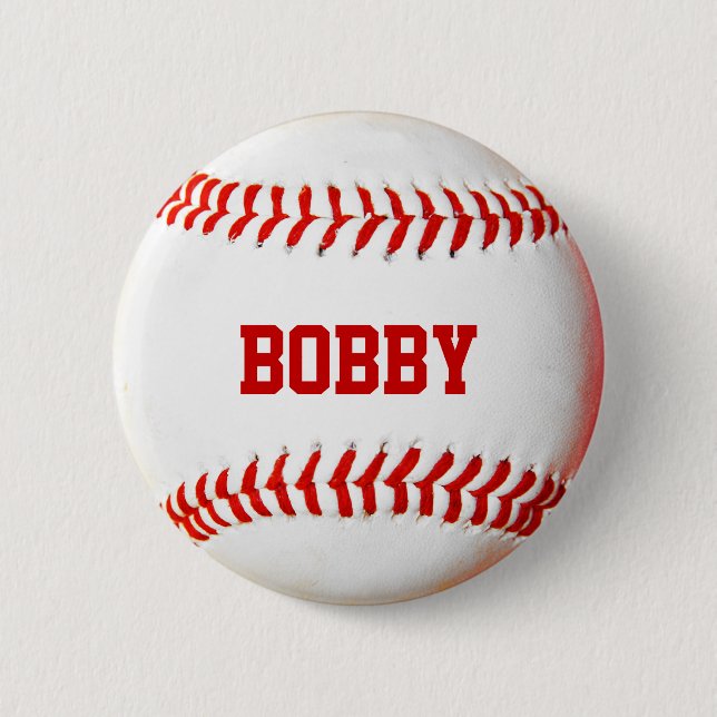 Badge Rond 5 Cm Baseball personnalisé (Devant)
