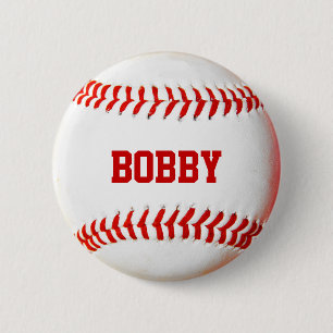 Badge Rond 5 Cm Baseball personnalisé